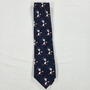 Vintage Mickey Unlimited Charlie Chaplain Mickey Mouse Neck Tie